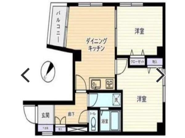 板橋本町独立2DK