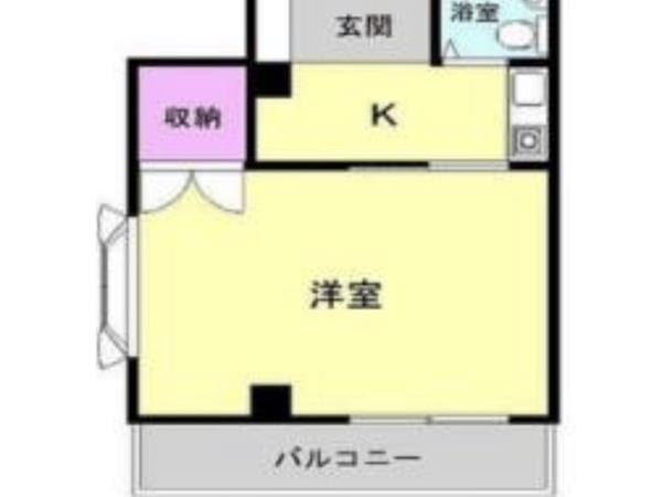 武蔵中原 独立1K