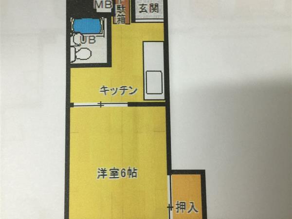 完全独立公寓 1K 亀戸